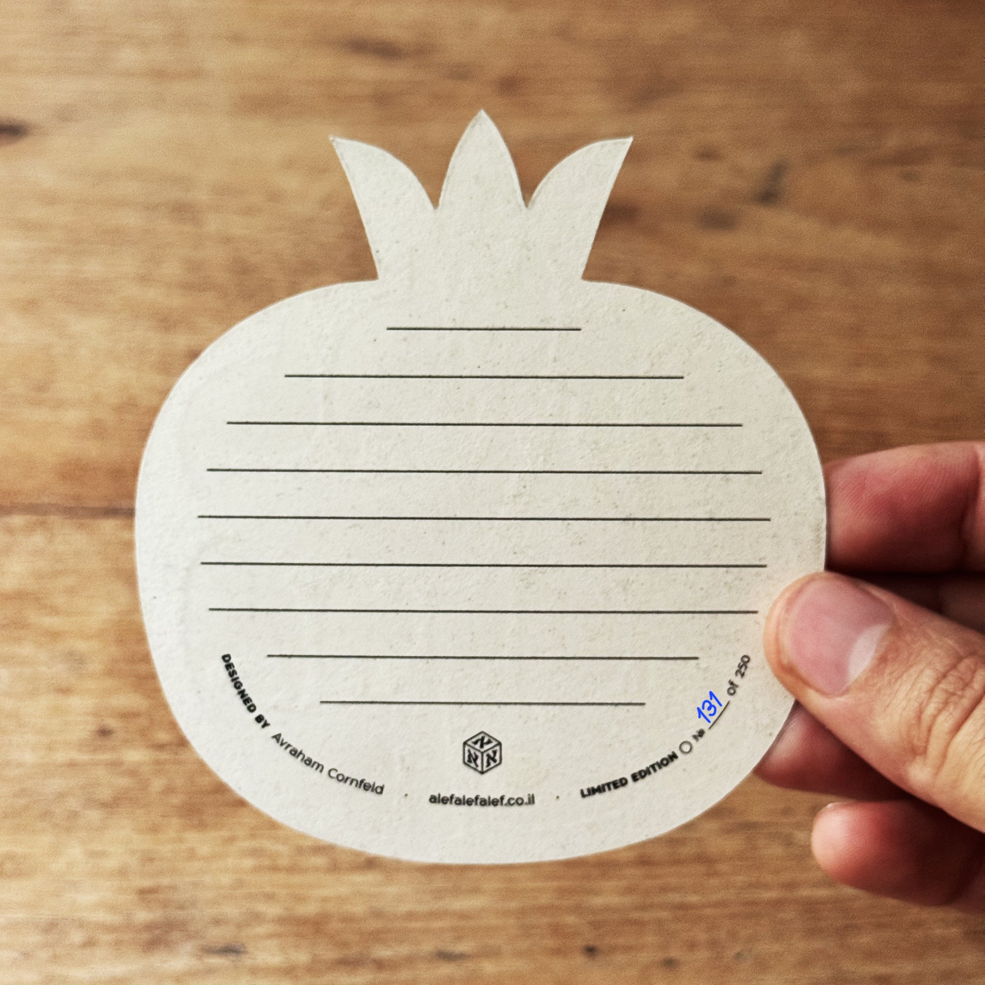 4-pack 'Shana Tova' foil-stamped postcards