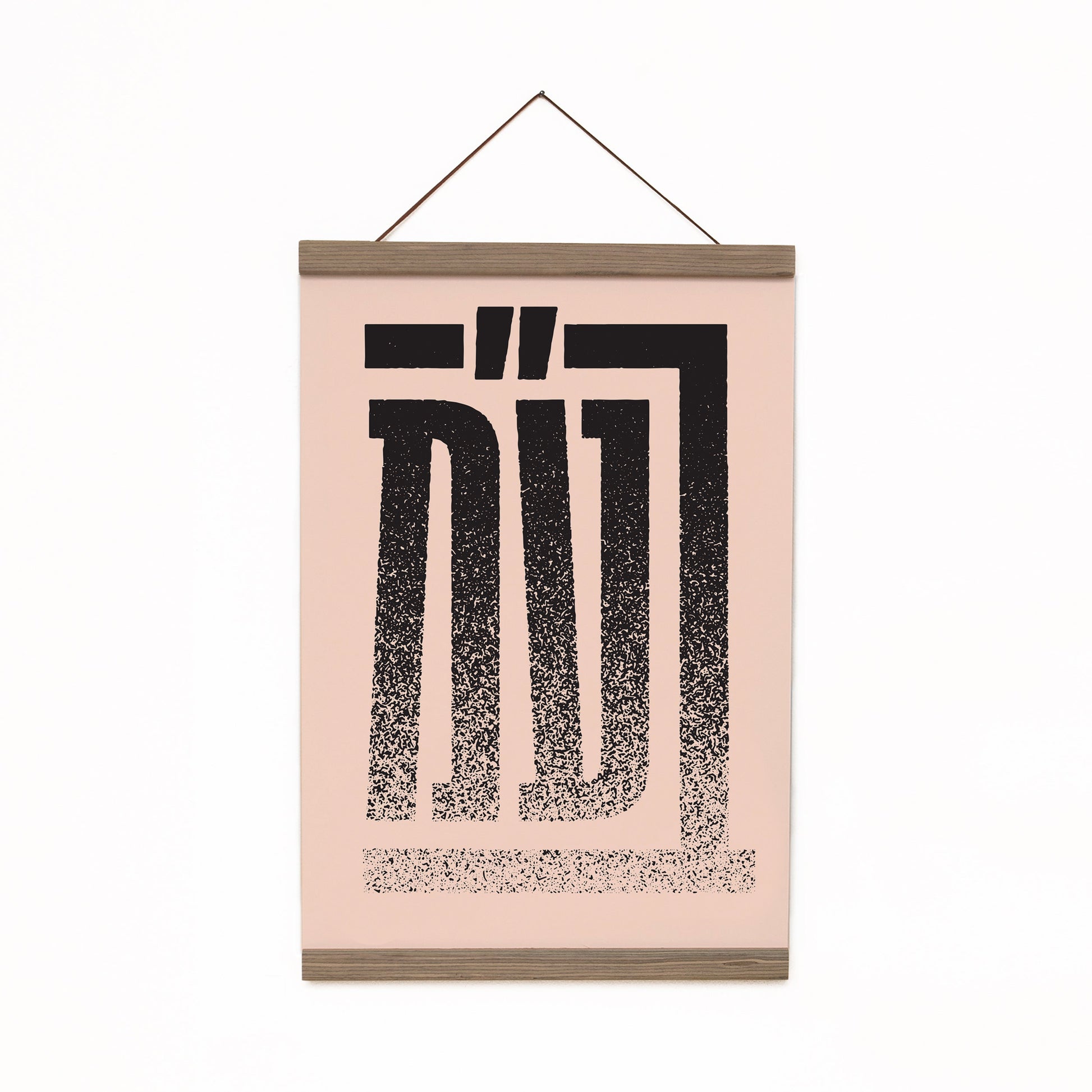 LTD Typographic Poster