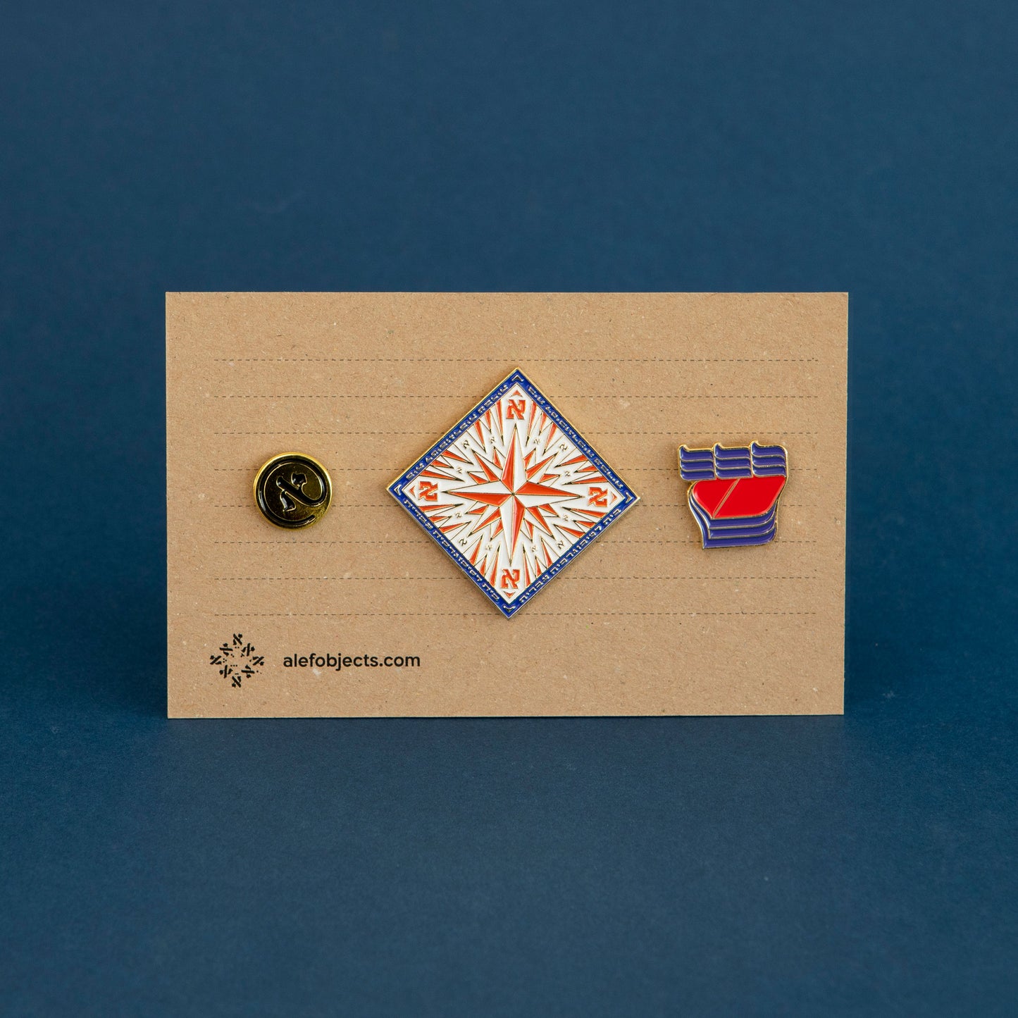 Typeface Treasures: Trio of Enamel Pins – Set #3