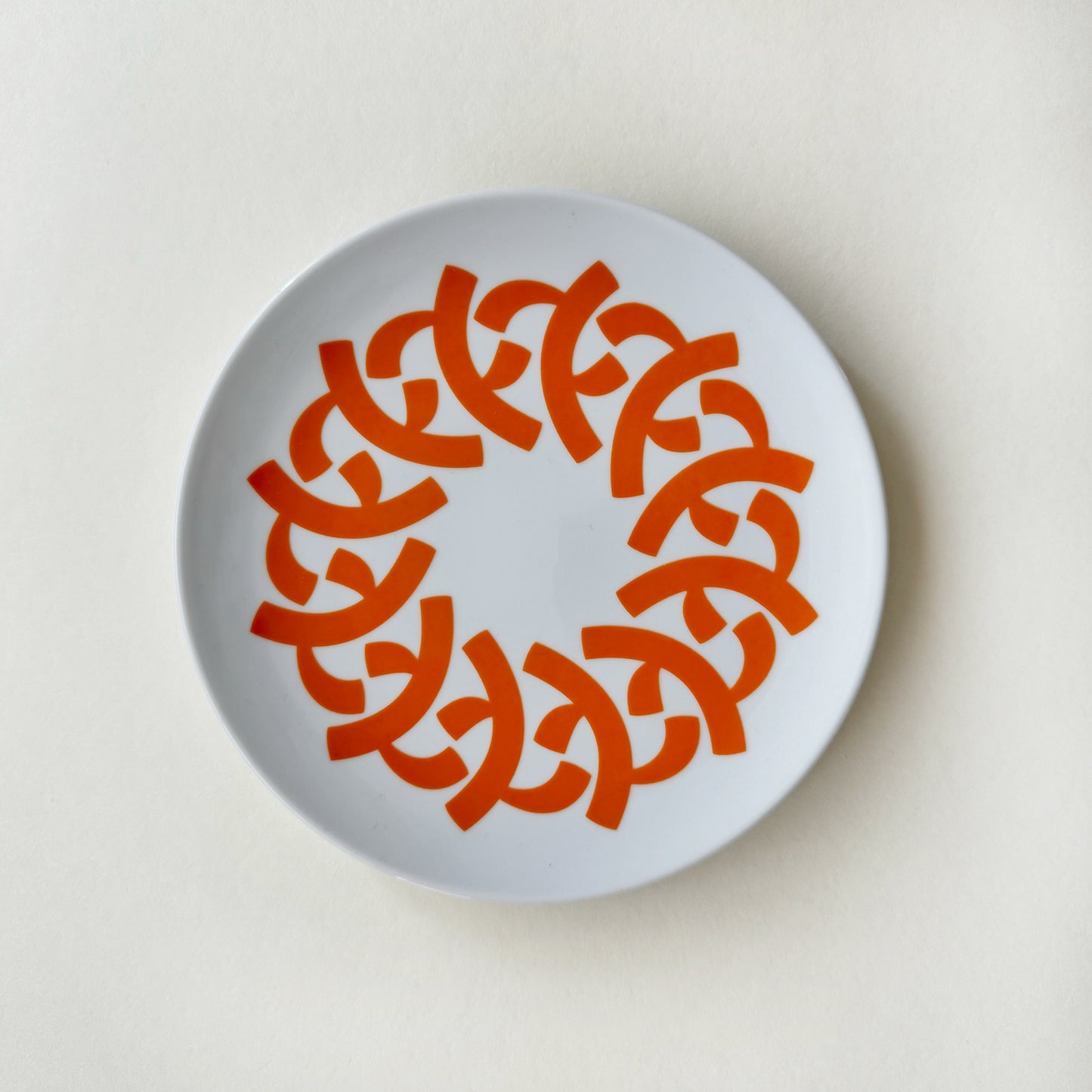 Orange Alefs plate