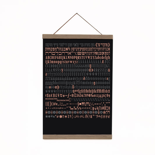 FRANKRE Typographic Poster