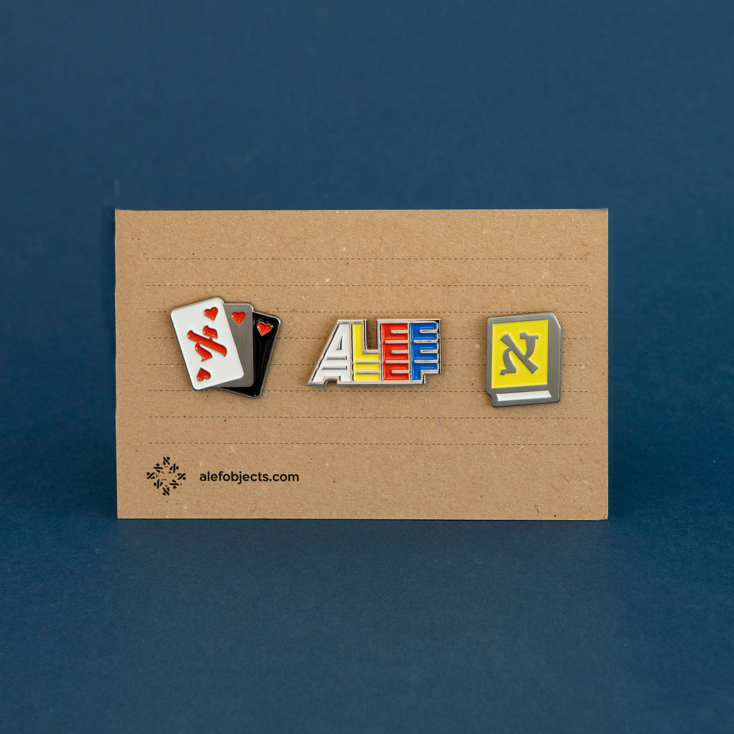 Typeface Treasures: Trio of Enamel Pins – Set #4